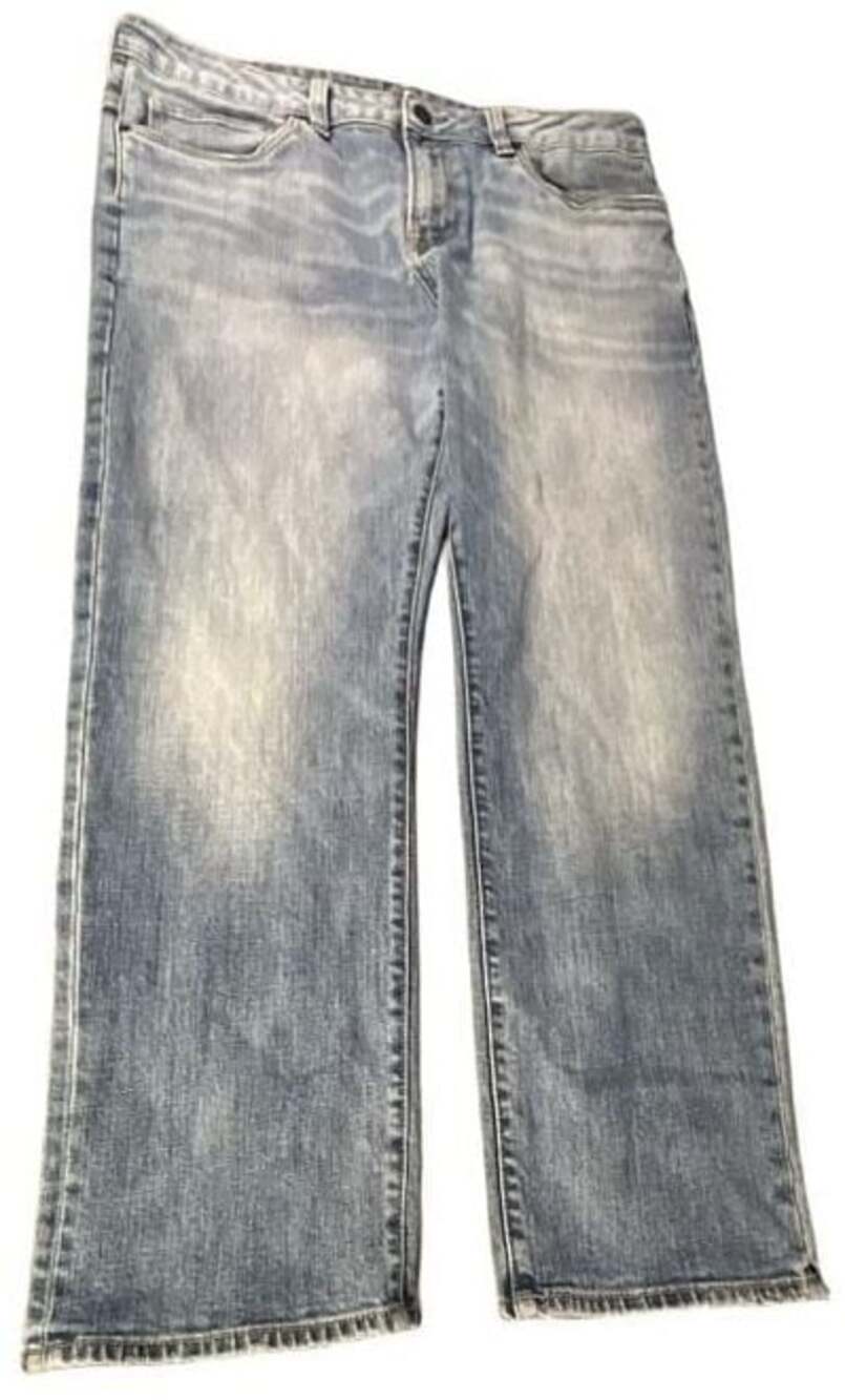 We Are Denim Relaxed Straight Jeans Blue Size 36x30